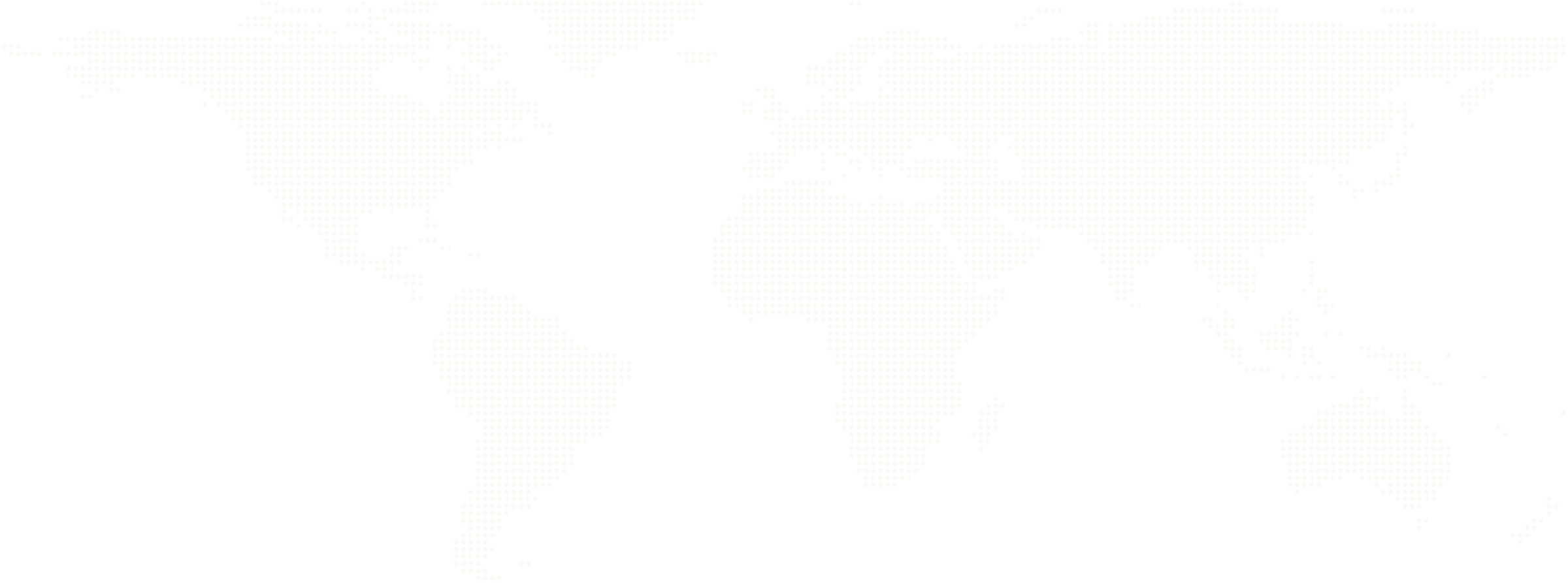 World map with the places Group Partners has worked lit up